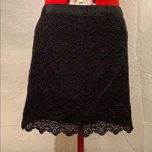 J. Crew Black Skirt